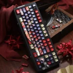 Official Honkai Star Rail Mortenax Blade artisan keycap, a dark and sleek, high-tech tribute for premium mechanical keyboards.