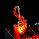 Majestic 3D World of Warcraft Sulfuras, Hand of Ragnaros Keycap: an iconic artisan replica of Ragnaros' fiery weapon, crafted with premium metal and vibrant resin.