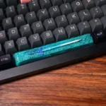 Premium keycap displaying the iconic Zelda Hylian Shield and Master Sword design, emphasizing intricate craftsmanship and heroic fantasy.