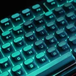 A collection of Astronaut XDA keycaps, showcasing the translucent PBT+PC material with crisp cosmic astronaut and nebula legends.