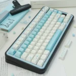 Butterfly Lovers Keycaps. Iridescent butterfly art and premium PBT shimmer from all angles.