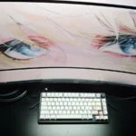 Exclusive Dragon Raja PBT Dye-sub Fantasy Keycap Set, showcasing epic mythical creatures and game iconography from diverse angles.