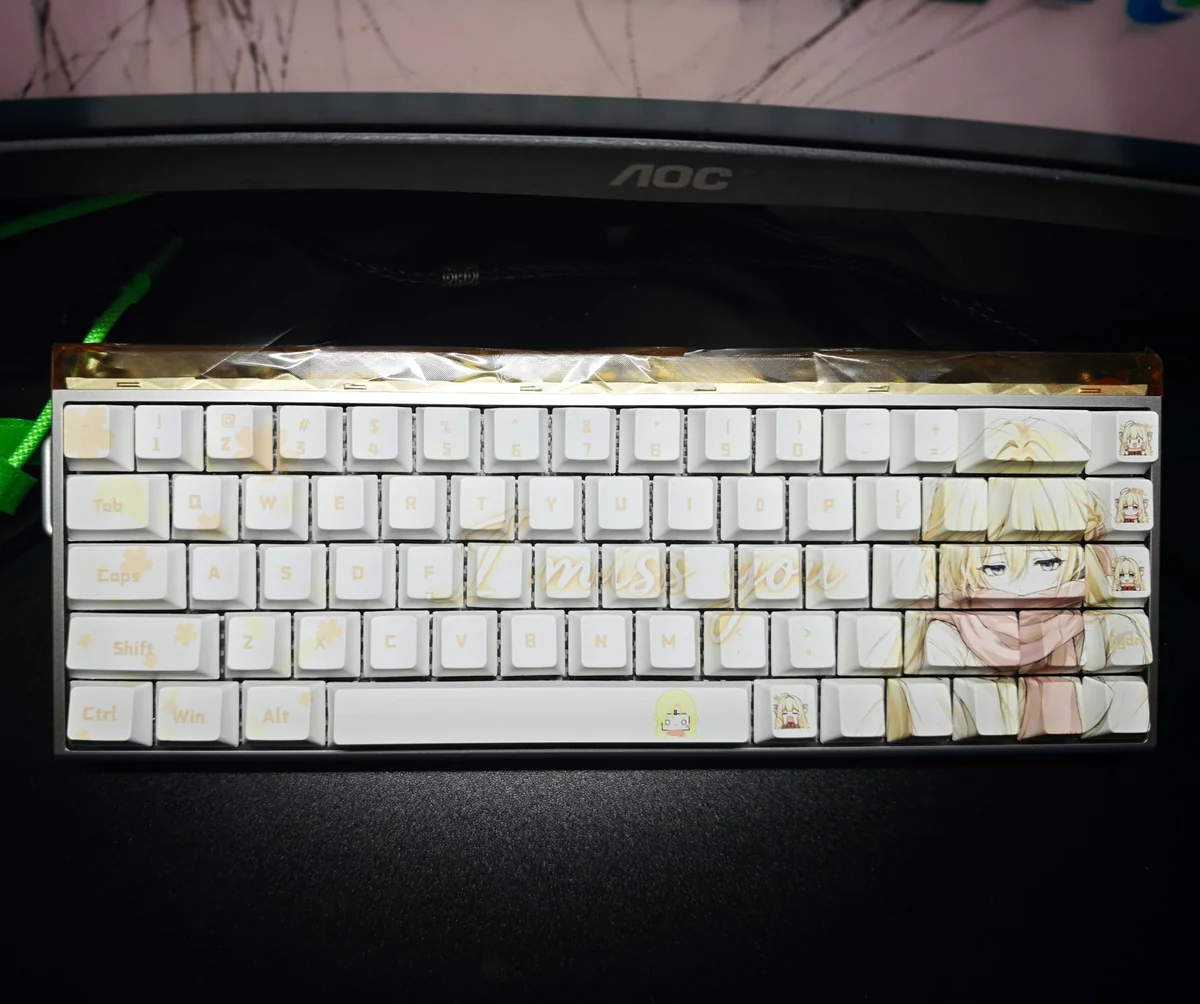 Experience the exclusive Dragon Raja PBT Dye-Sub Fantasy Keycap Set, showcasing intricate mythical creature art and epic game-inspired iconography.