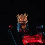 Detailed perspective of the handcrafted Lion Head of Opulence Keycap, showcasing its vibrant, intricate Black Myth Wukong design.