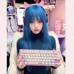 Powerpuff Girls PBT dye-sub keycaps set gallery, featuring vibrant, iconic characters from various angles, adding playful, nostalgic energy to your keyboard.