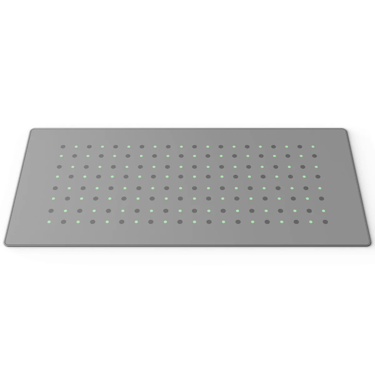 Detail view of the Premium Retro-Futuristic Minimalist Desk Mat, highlighting its artistic abstract landscape, serene natural elements.