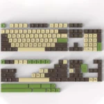 Iconic Yoda SA Keycaps, a retro Star Wars adventure set, showcasing their sculpted SA profile and premium double-shot ABS craftsmanship from all angles.