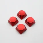 Premium aluminum Arrow keycaps with sleek metallic finishes and vibrant colors, highlighting their durable electroplated alloy and modern XDA profile.