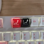 Ascend Graph R4 Keycap showcasing its unique translucent design for personalized keyboard customization. Ascend your setup.