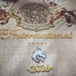 DOTA 2 TI15 2026 Champions Team Spirit Desk Mat, displaying its majestic design. A premium commemorative piece celebrating the champion.