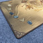 Close-up of the DOTA 2 TI15 2026 Champions Team Spirit Desk Mat, showcasing the intricate details of the majestic Spirit design.