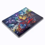 Exclusive DOTA2 Q-version gaming mouse pad featuring vibrant, playful cartoon DOTA2 and Warcraft 3 characters, showcased from various angles.
