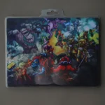 Another view of the playful Q-version DOTA2 and Warcraft 3 gaming mat, highlighting its vibrant cartoon art and smooth, responsive surface.