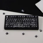 Luminous Circuit Diagram Keycaps display unique glowing circuit board patterns. Premium tech art keycaps radiate futuristic luminescence.
